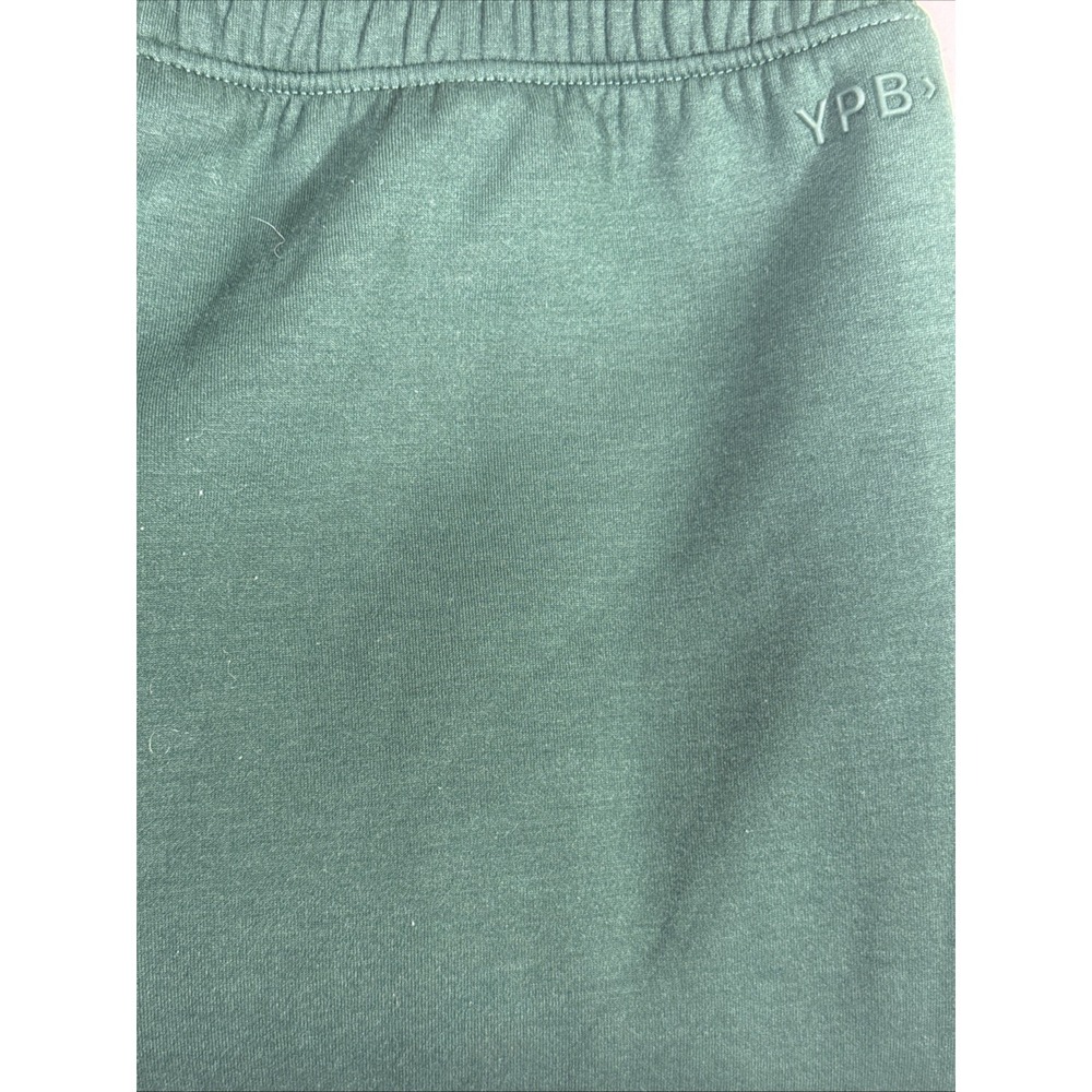 YPB Abercrombie Sweatpants Womens Size Small Green Wide Leg Baggy Y2k Streetwear - Picture 11 of 13